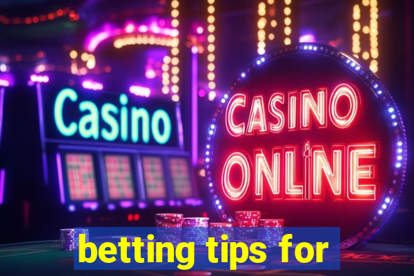 betting tips for