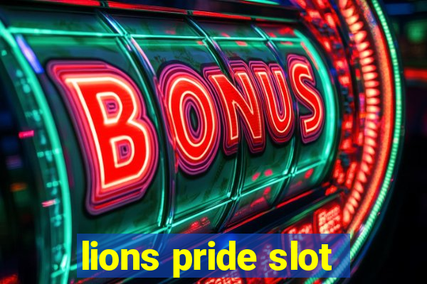 lions pride slot