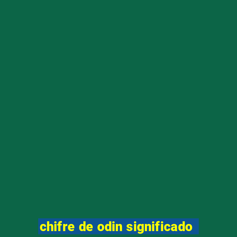 chifre de odin significado