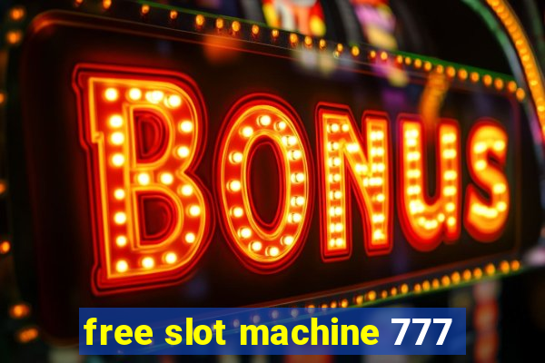 free slot machine 777