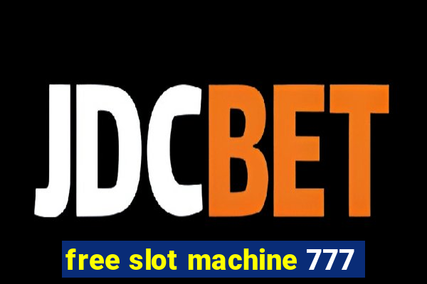 free slot machine 777