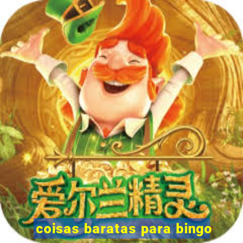 coisas baratas para bingo