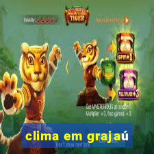 clima em grajaú