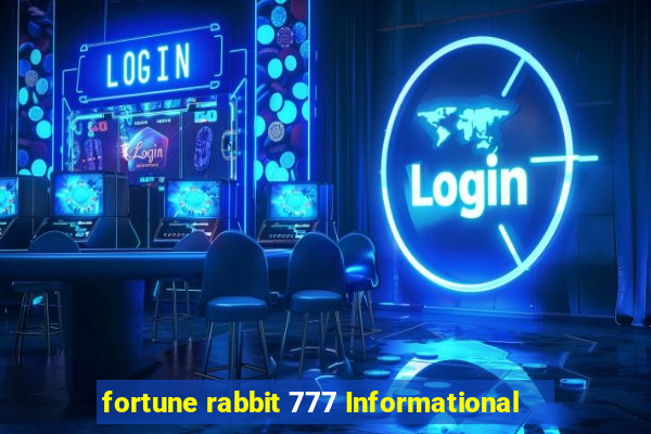 fortune rabbit 777 Informational