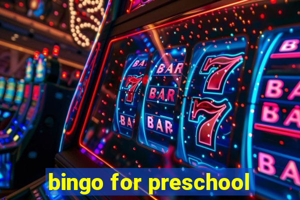 bingo for preschool