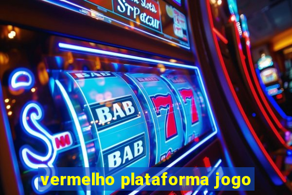 vermelho plataforma jogo