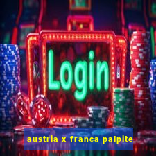 austria x franca palpite