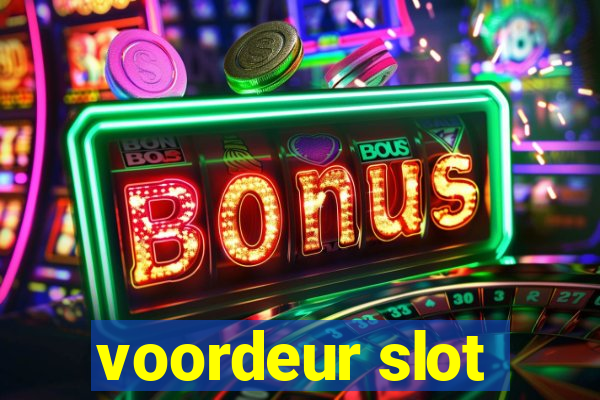 voordeur slot