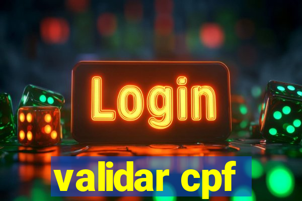 validar cpf