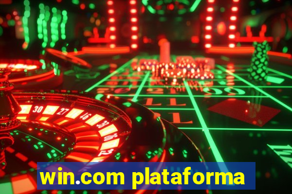 win.com plataforma