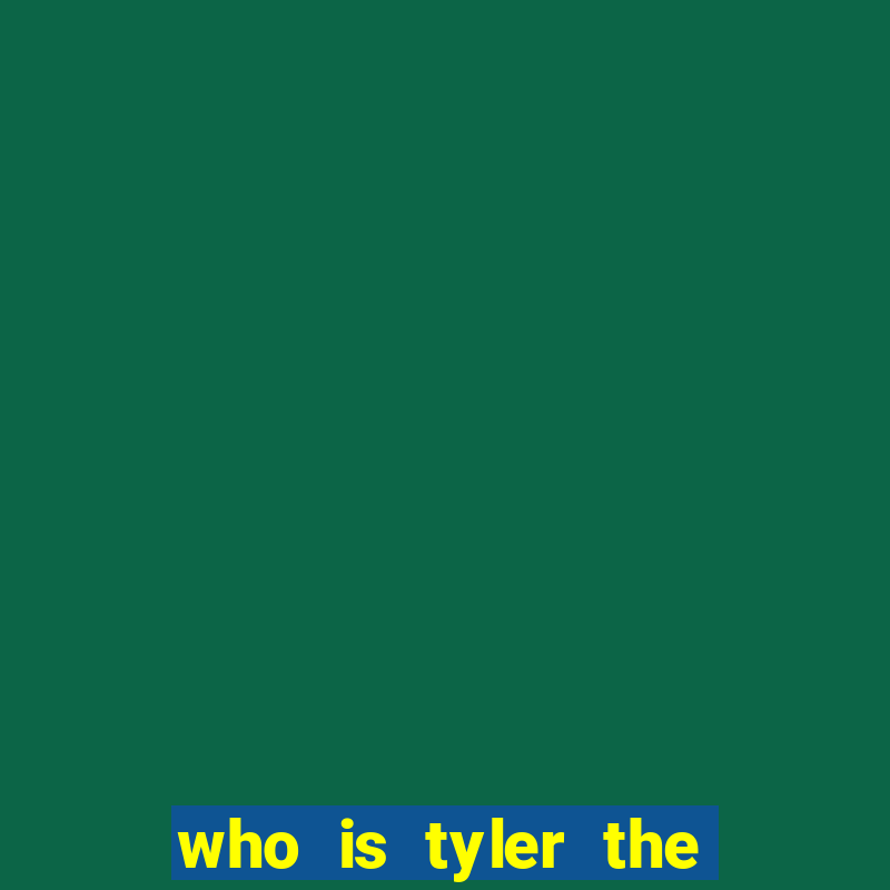 who is tyler the creator girlfriend