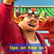 tips on how to win playing slot machines