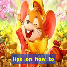 tips on how to win playing slot machines