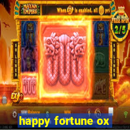 happy fortune ox