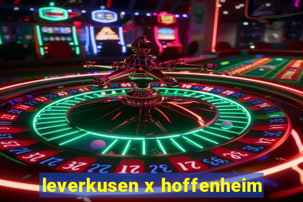 leverkusen x hoffenheim