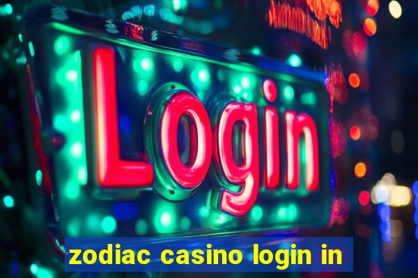 zodiac casino login in