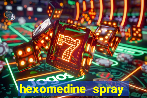 hexomedine spray para garganta