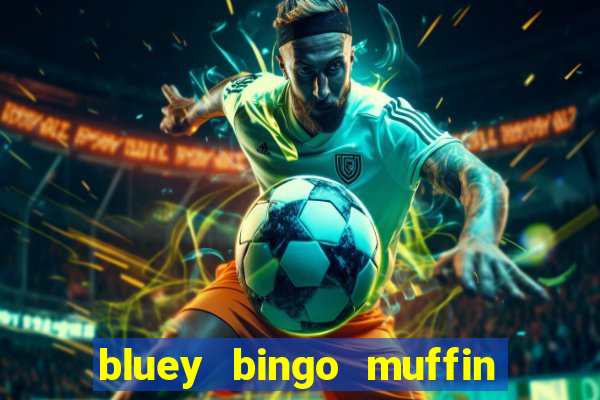 bluey bingo muffin and socks