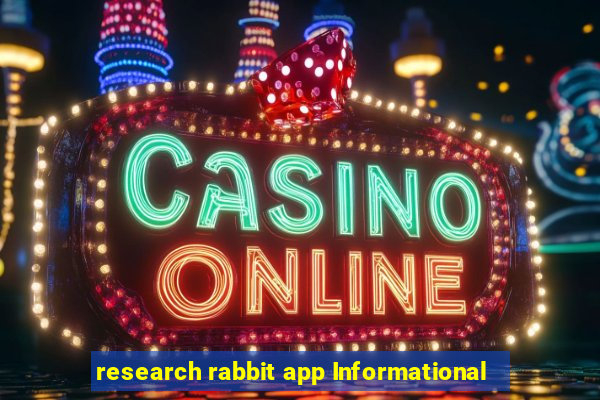 research rabbit app Informational