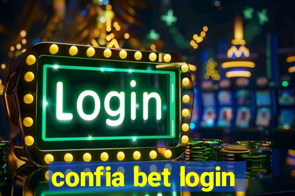 confia bet login