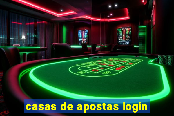 casas de apostas login