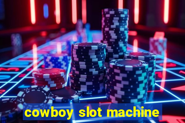 cowboy slot machine