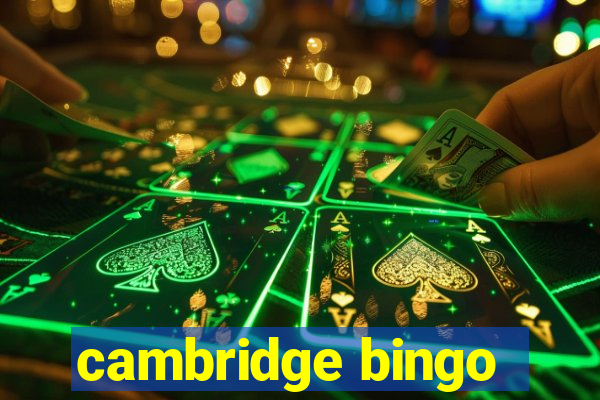 cambridge bingo