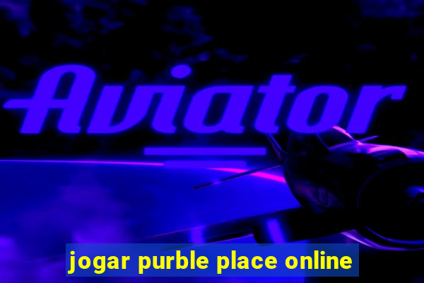 jogar purble place online