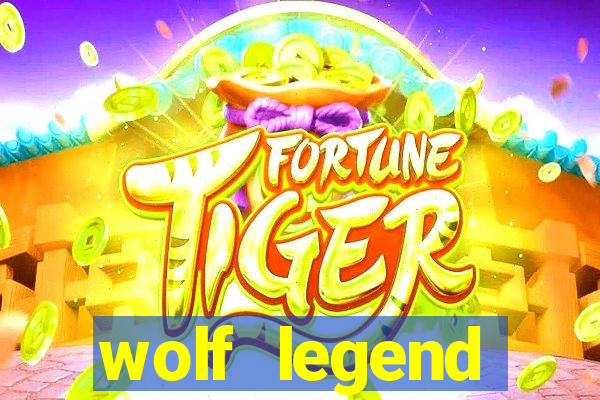 wolf legend megaways slot