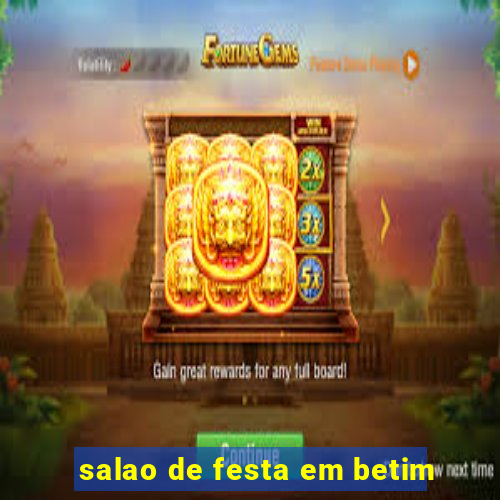 salao de festa em betim