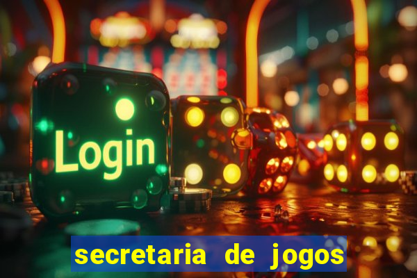 secretaria de jogos e apostas