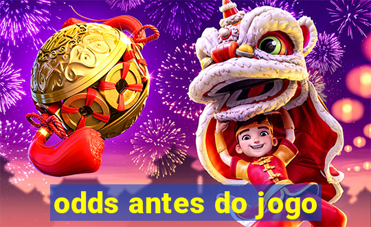 odds antes do jogo