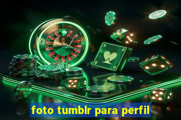 foto tumblr para perfil