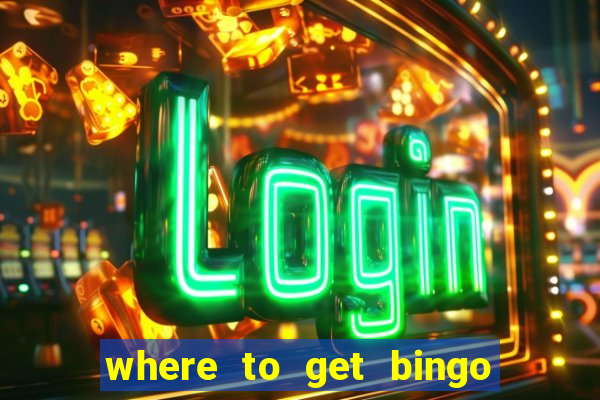 where to get bingo set in singapore