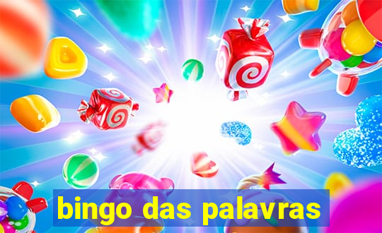 bingo das palavras