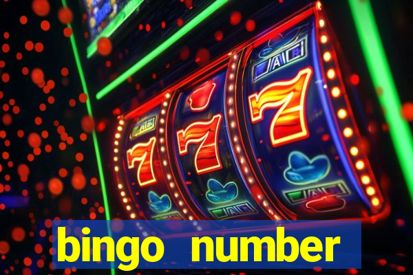 bingo number generator online