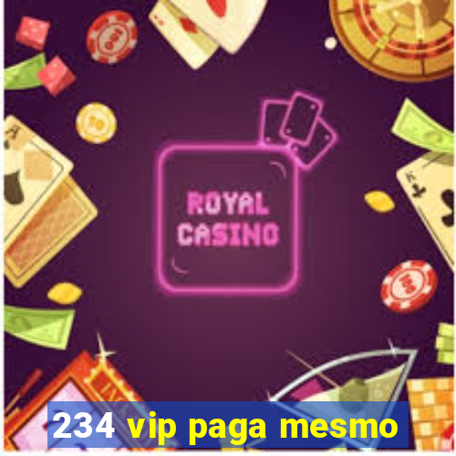 234 vip paga mesmo