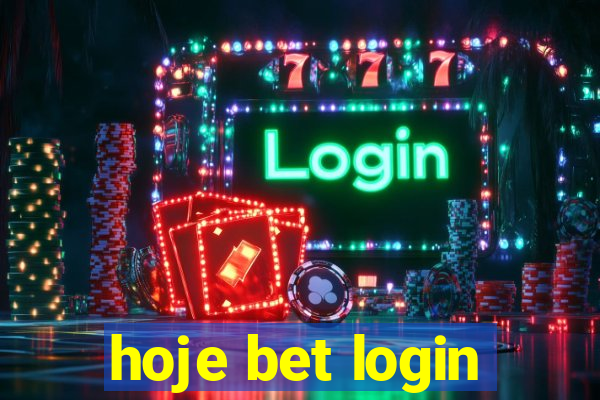 hoje bet login