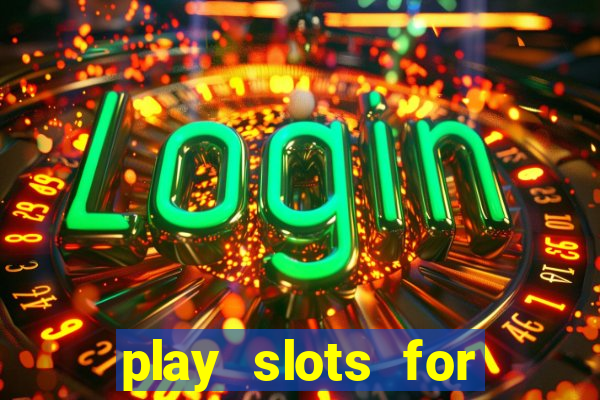 play slots for real money online