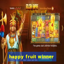 happy fruit winner