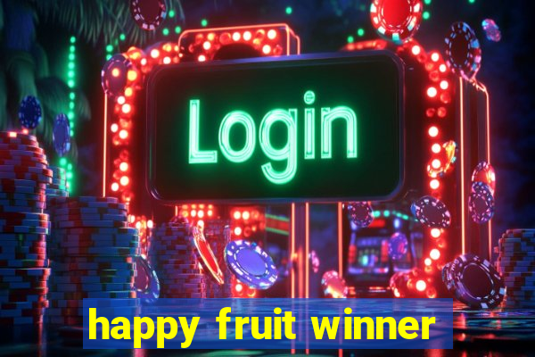 happy fruit winner