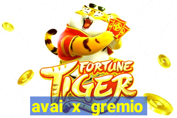 avai x gremio novorizontino palpite