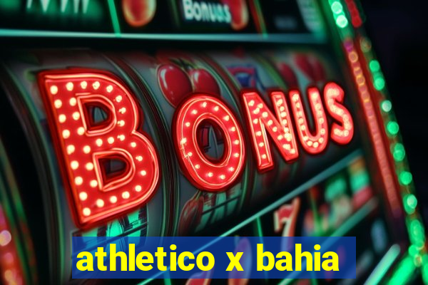 athletico x bahia