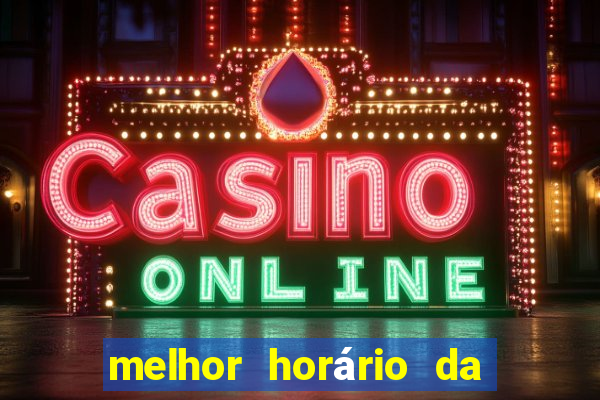 melhor horário da madrugada para jogar fortune tiger