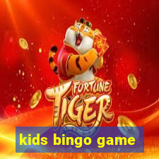 kids bingo game