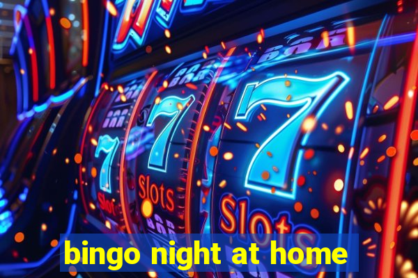 bingo night at home