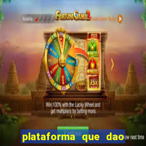 plataforma que dao b?nus ao se cadastrar