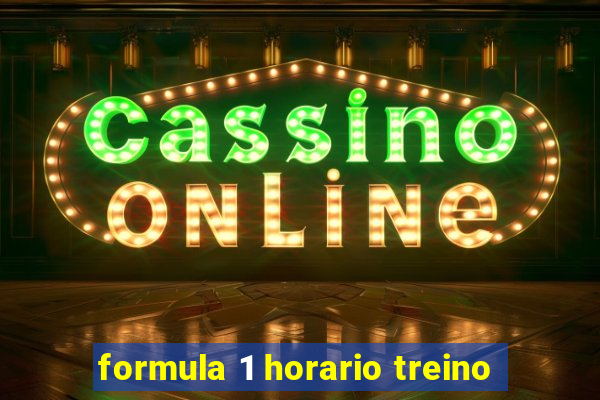 formula 1 horario treino