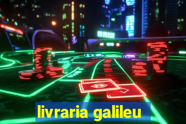 livraria galileu