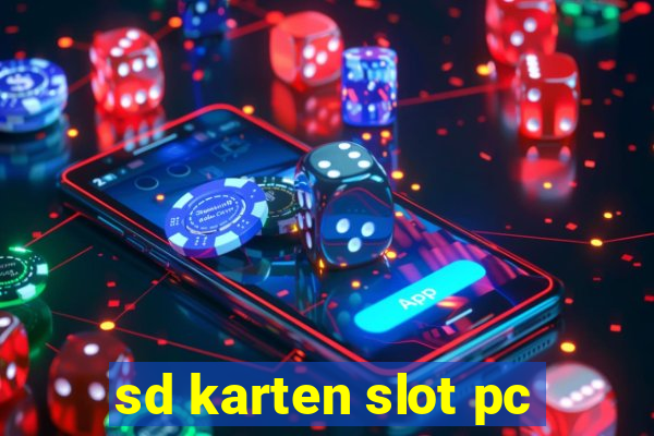 sd karten slot pc